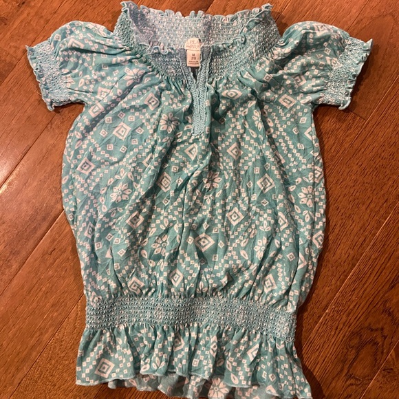 The Children’s Place peasant top size M 7/8 - Picture 1 of 3